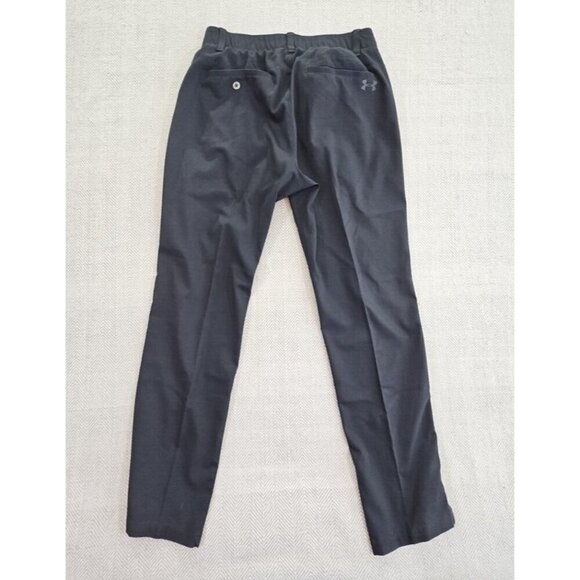 Under Armour The Showdown Pant Men's 32 x 32 Black Straight Golf Slacks Stretch - Picture 4 of 16